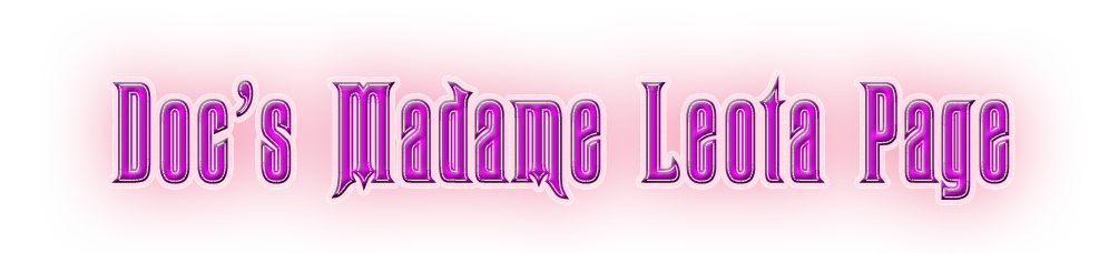 Doc Holliday's Game Emporium Arcade - Madame Leota Page Title